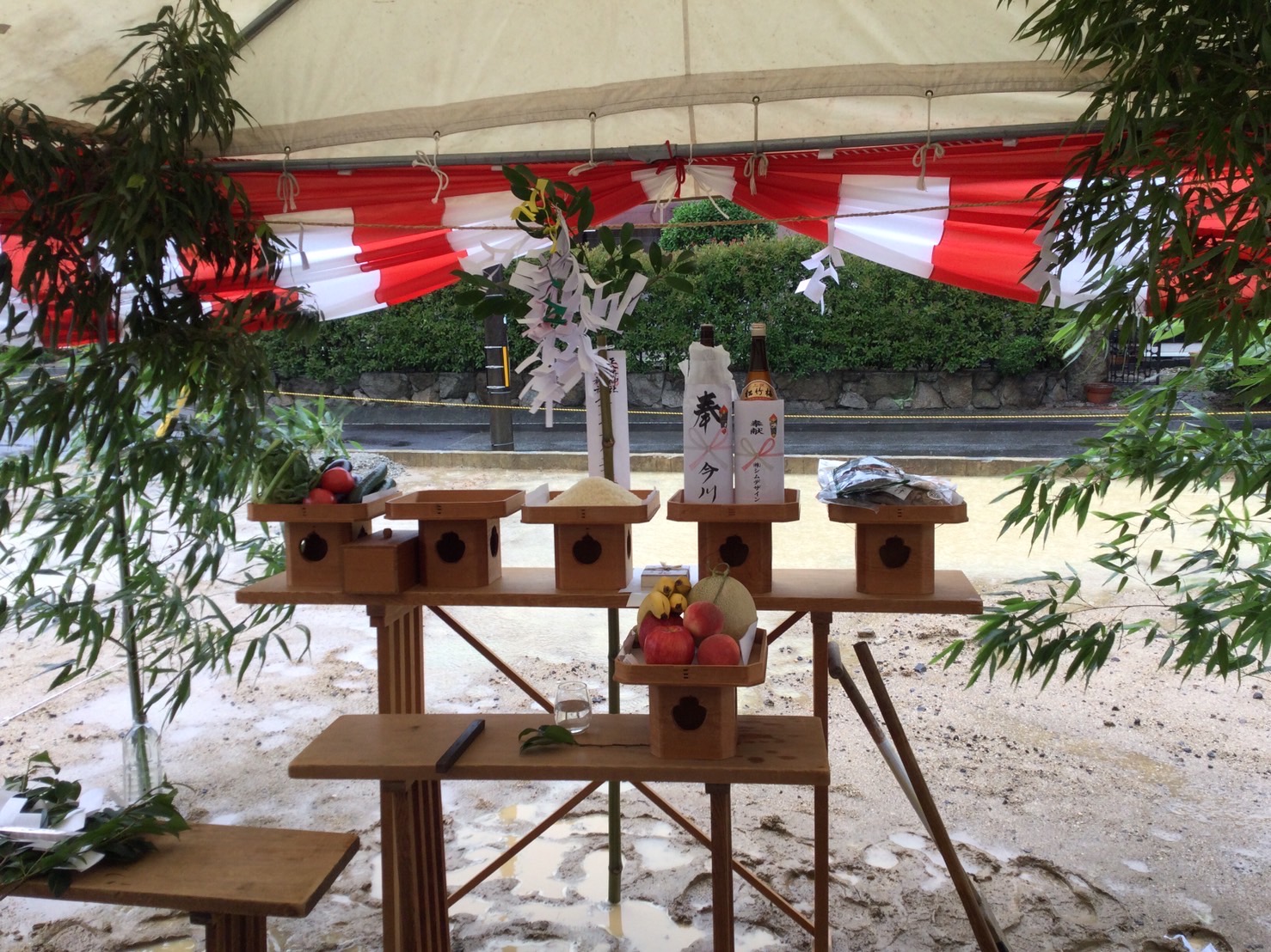 地鎮祭を行いました